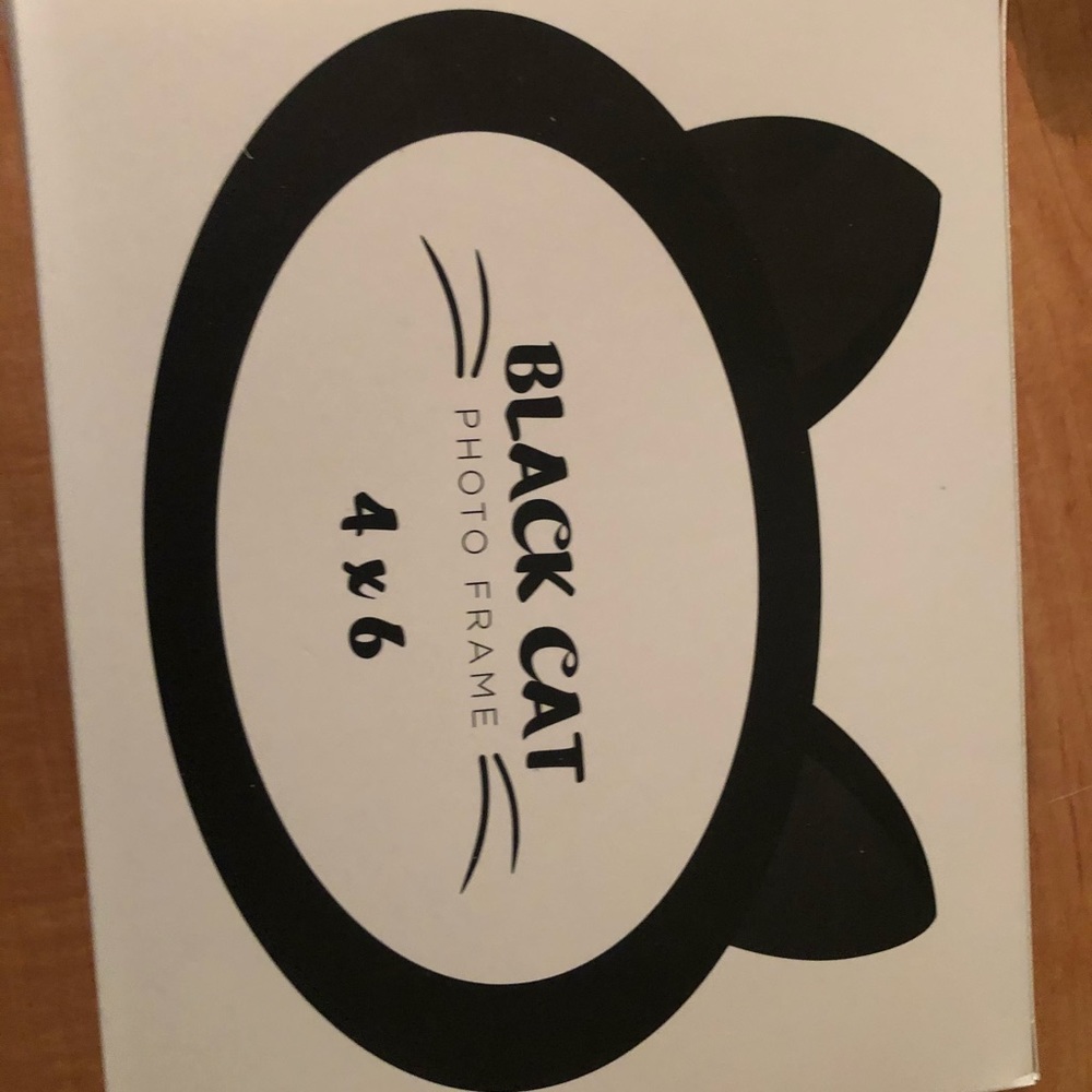 💥FINAL DAY Black cat photo frame